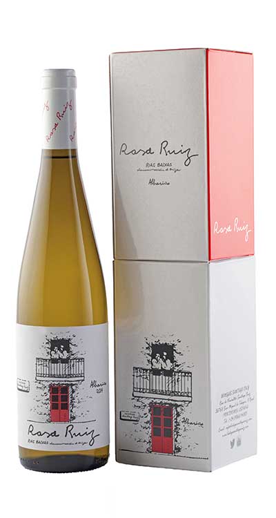 Botella y caja Rosa Ruiz 2014-w